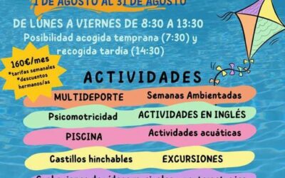 CAMPUS DE VERANO, en la Piscina Municipal