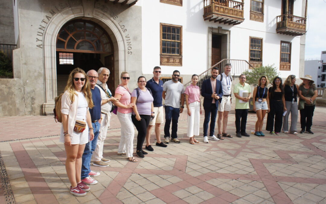 La Asociación de Guías de Turismo de Tenerife visita Icod de los Vinos